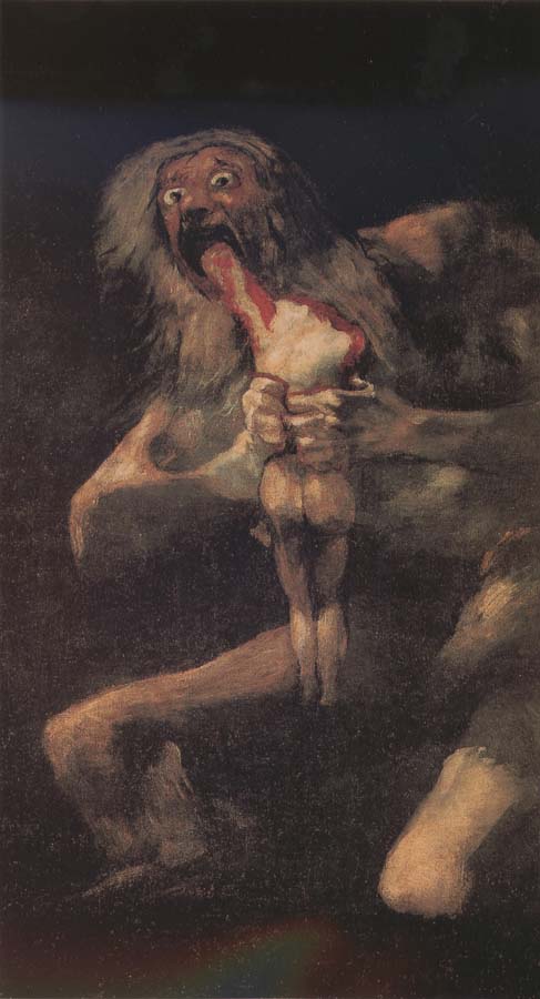 Saturn devouring his children